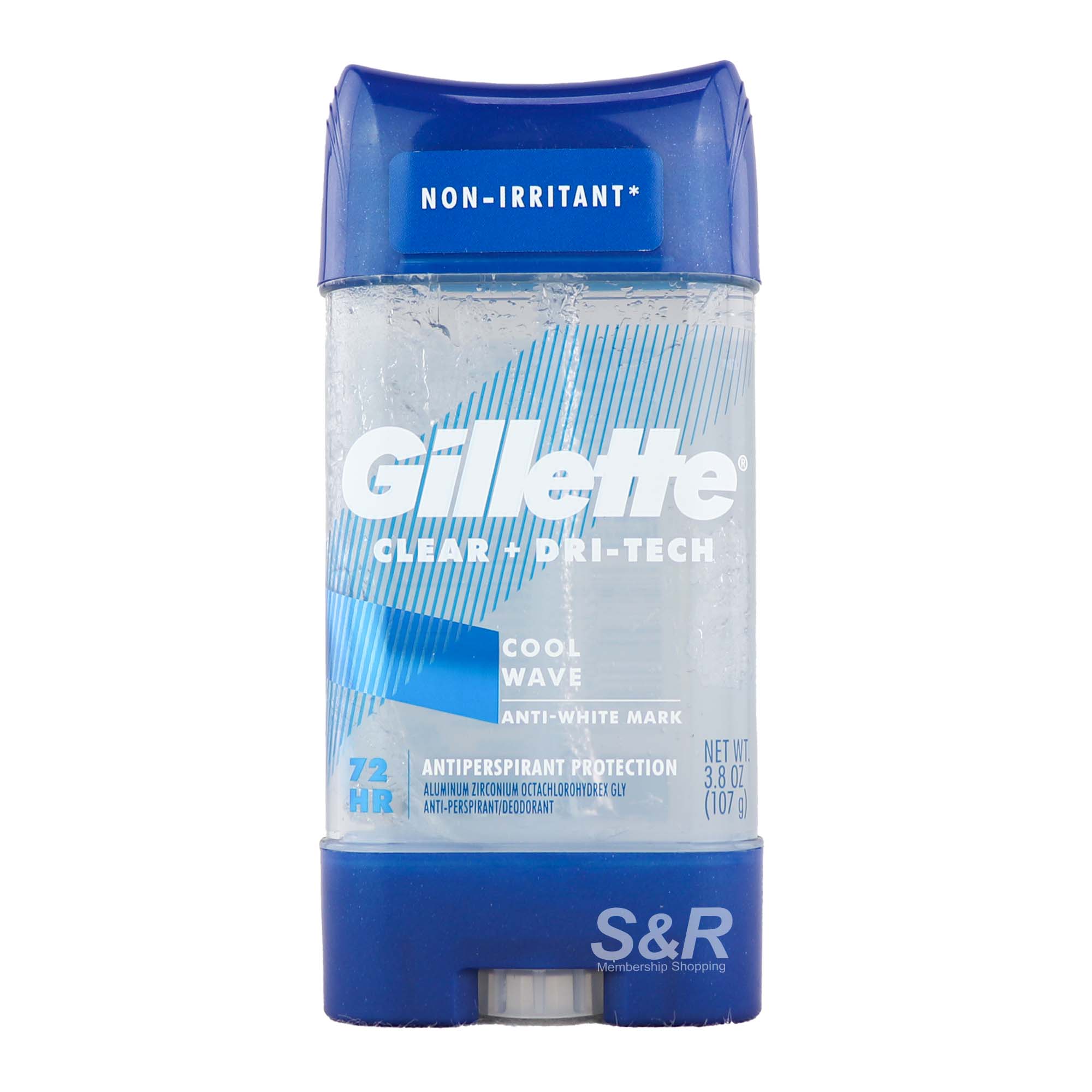 Gillette Cool Wave Clear Gel Antiperspirant Protection and Deodorant 107g